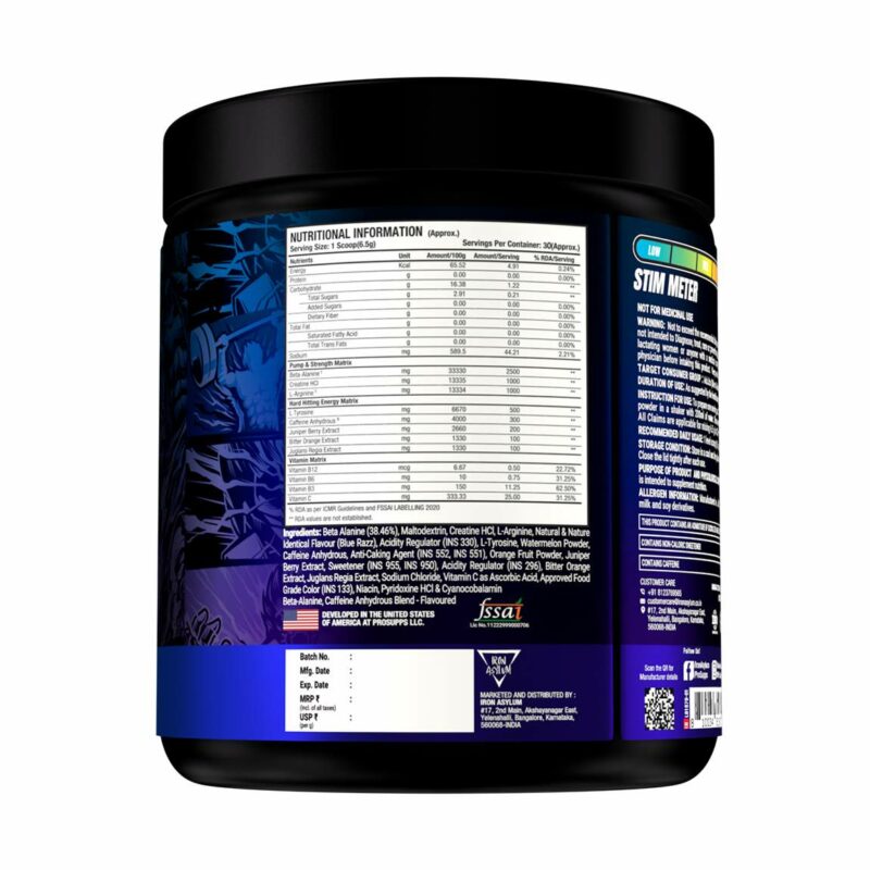 Hyde Xtreme Hard-Hitting Energy Pre Workout