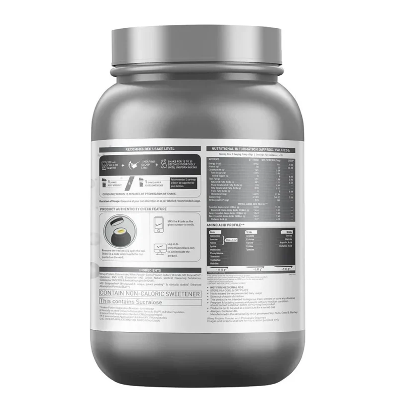 MuscleBlaze Biozyme Performance Whey2